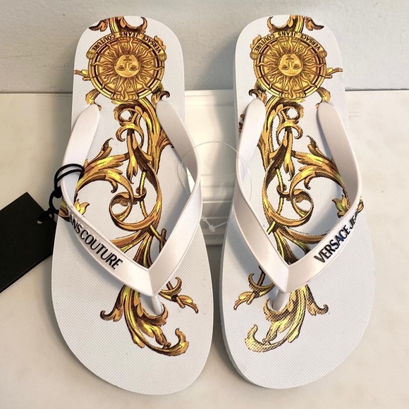 Versace Shoes - Versace Jeans Couture flip flops 41